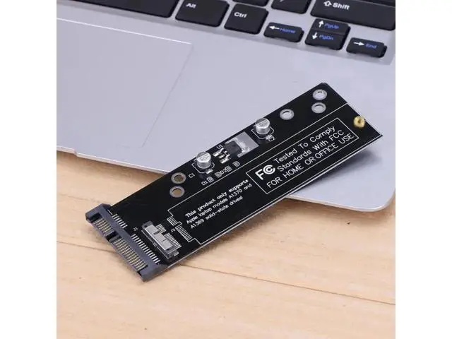Alt view image 3 of 5 - 6+12pin SSD to SATA Converter Card Board for Apple 2010 2011 for MacBook Air A1370 A1369 SSD to 2.5" SATA 22pin