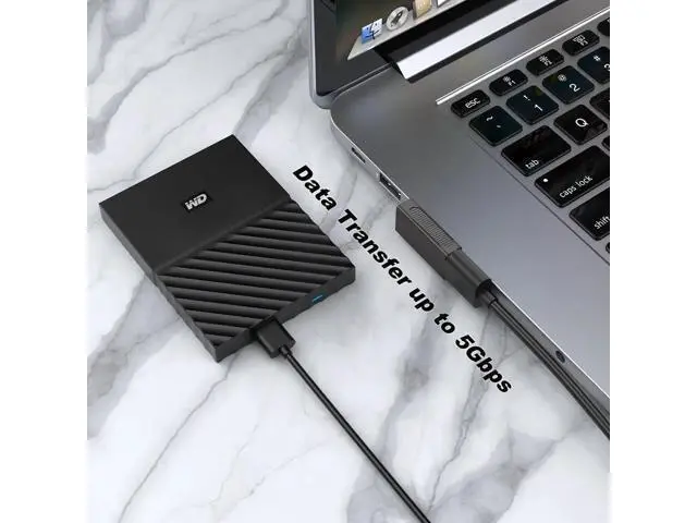 Alt view image 2 of 6 - 90 Degree USB 3.0 Adapter (4 Pack) Up Down Left and Right Angle USB-A Male to Female Extender Connector
