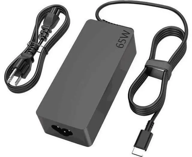 Main image of 65W USB C Laptop Charger Compatible with Thinkpad Laptop and More USB Type C Power Adapter Cord