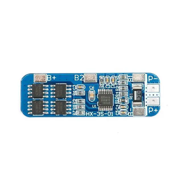 Alt view image 4 of 5 - 000 7Pcs 3S 12V 10A Lithium Battery Protection Board 11.1V 12.6V 10A Lithium Battery Protection Board BMS Li-ion Charger Protection Module