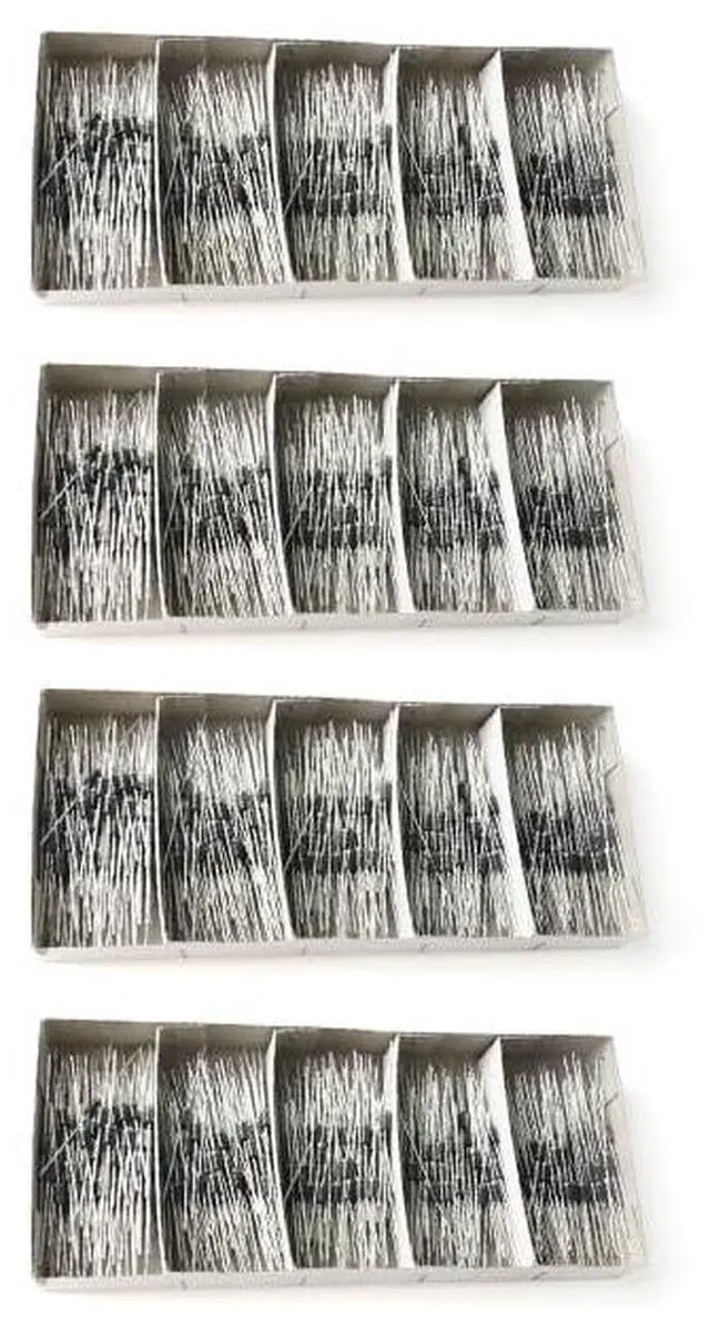 Main image of 200Pcs 1N5819 Schottky Diodes - 1A 40V Efficiency Diode for Power Rectification, 5819 1 Amp 40 Volt DO-41 Package for Electronics