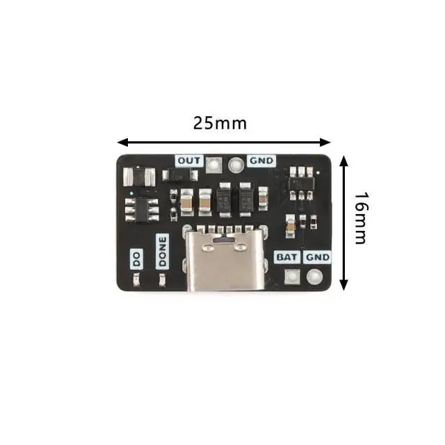 Alt view image 2 of 5 - 5pcs XL-MUL9V Li Battery to 9V Output Module,Type-C Charging Board to 9V Output