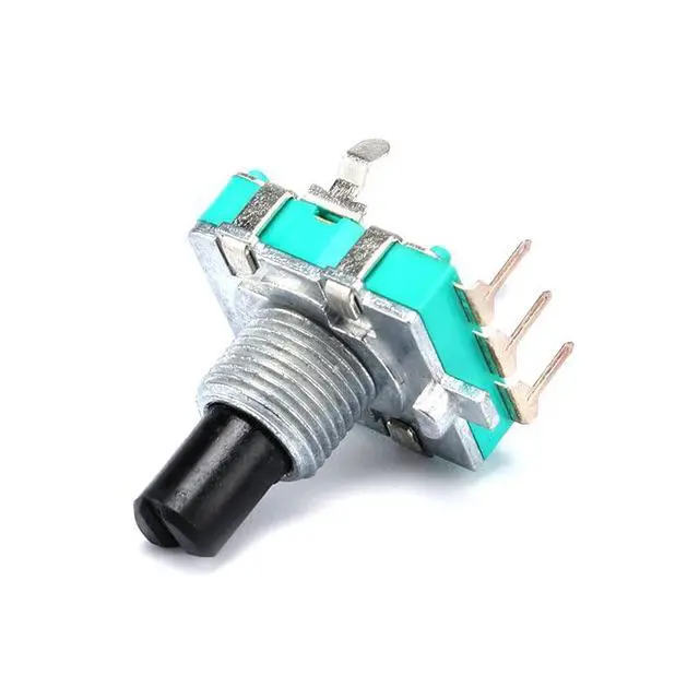 Alt view image 6 of 6 - 10Pcs EC16 360 Degree Rotary Encoder Code Switch Digital Potentiometer E16 Audio Encoder 360°Rotary Digital Encoder 3 Pins 15MM Shaft