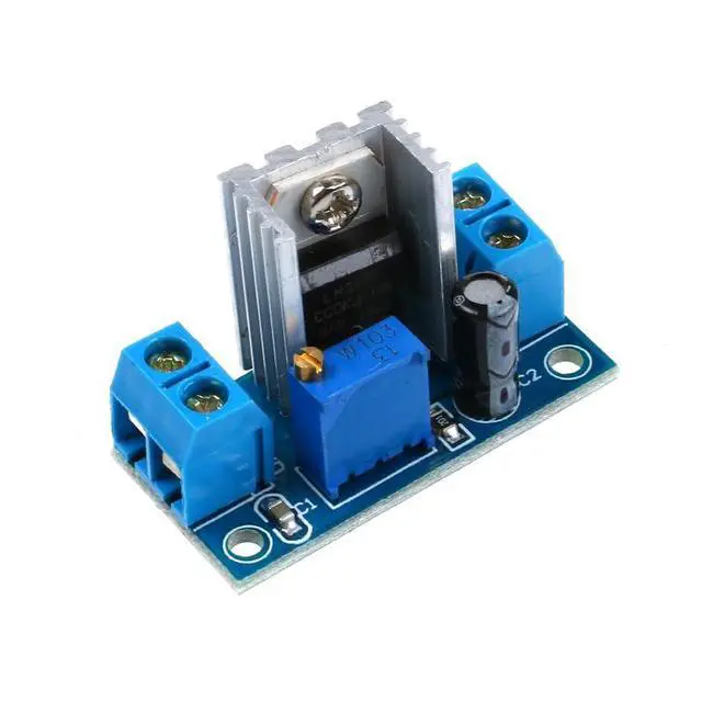 Alt view image 2 of 5 - 10Pcs LM317 Adjustable Power Supply Board DC-DC Buck Linear Regulator