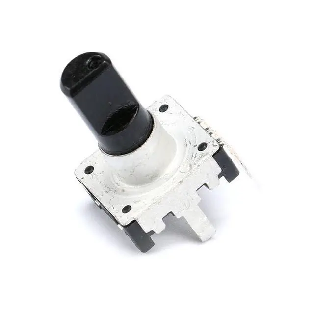 Alt view image 4 of 6 - 10Pcs EC12 360 Degree Rotary Encoder Code Switch Digital Potentiometer E12 Audio Encoder 360°Rotating Encoder 3Pins 15MM D-Shaft