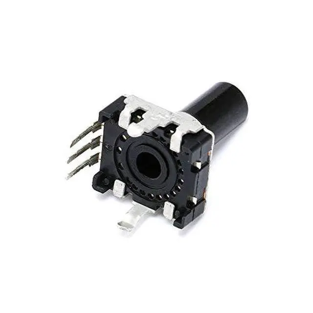 Alt view image 5 of 6 - 10Pcs EC12 360 Degree Rotary Encoder Code Switch Digital Potentiometer E12 Audio Encoder 360°Rotating Encoder 3Pins 15MM D-Shaft