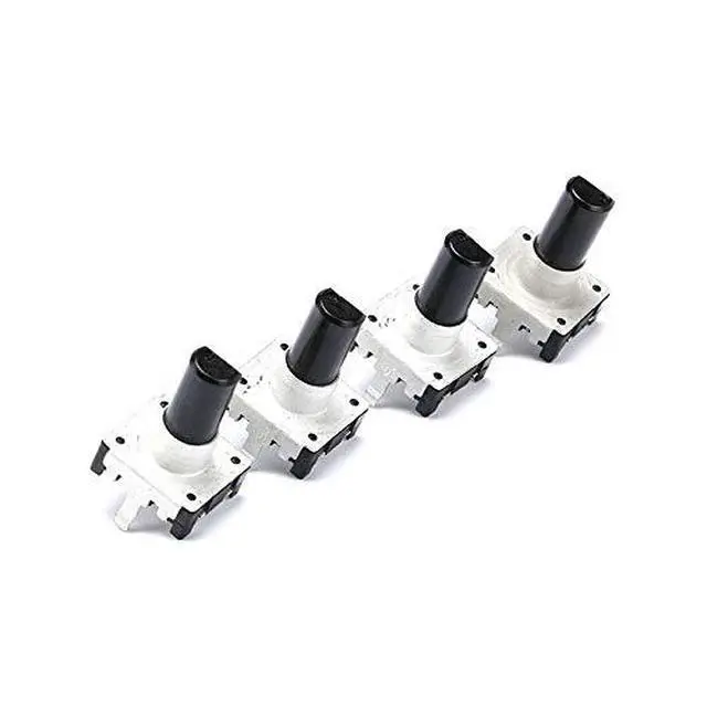 Alt view image 6 of 6 - 10Pcs EC12 360 Degree Rotary Encoder Code Switch Digital Potentiometer E12 Audio Encoder 360°Rotating Encoder 3Pins 15MM D-Shaft