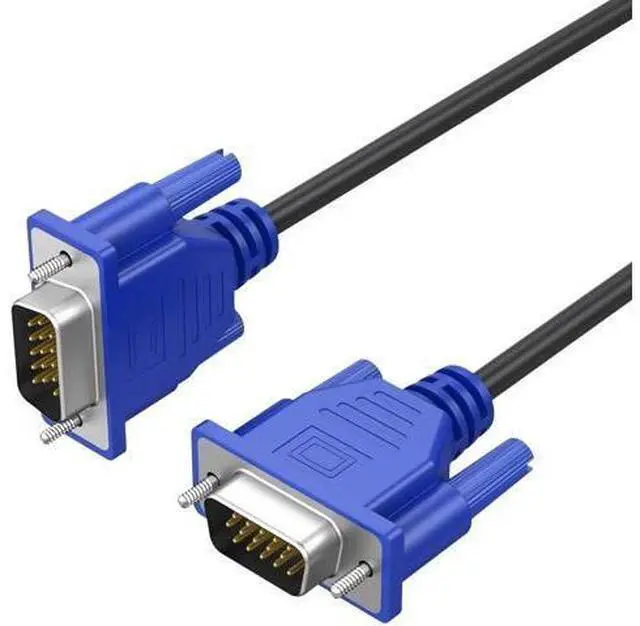 Alt view image 3 of 7 - 5-Pack 3FT VGA to VGA Cable, 15Pin Male to Male 1080P Full HD Monitor Cord Compatible with Computer Laptop Monitor Projector