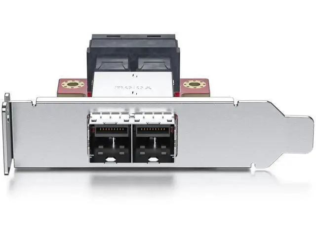 Alt view image 2 of 5 - Dual Port Mini SAS SFF-8643 to SFF-8644 PCIe 3.0 HBA Card, 12Gbps SAS/SATA Server RAID Controller Adapter