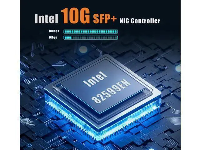 Alt view image 3 of 7 - ST7315 1-Port 10G SFP+ Ethernet NIC, Intel 82599EN Controller, PCIe 2.0 X4 Network Adapter, Compatible with Windows 11/10, Windows Server, Linux, VMware ESXi, Non-Mac OS