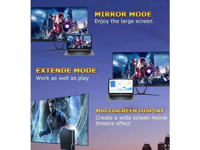 Alt view image 4 of 7 - 6FT HDMI 2.0 Cable 5-Pack 4K@60Hz High Speed Cord Supports ARC/eARC HDR HDCP 2.2 for TV Soundbar PS5 PS4 Xbox Roku Monitor PC Gaming