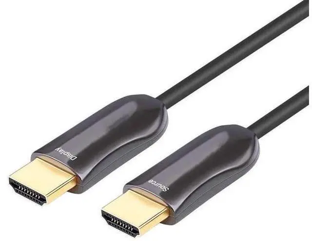 Main image of 50ft 4K Fiber Optic HDMI 2.0 Cable 4K@60Hz 18Gbps High Speed Slim UHD Video Cord for Monitor Projector TV PC
