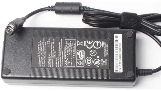 Main image of 12V Replacement AC Adapter, 4 Pin DC Charger Compatible with FSP150-AHAN1 FSP150-AHA FSP135-AHAN1 V55V35 9NA1350204 LCD Power Supply