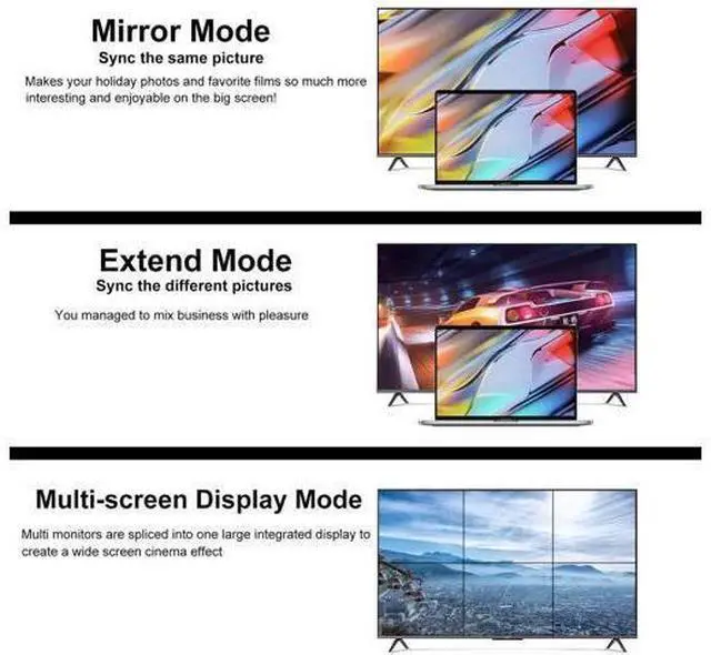 Alt view image 2 of 7 - 8K HDMI 2.1 Cables 3FT 5-Pack High Speed Gaming HDMI Cable 48Gbps 8K@60Hz 4K@165/180/240Hz ARC eARC HDR10 HDCP2.3 for PS5 PS4 Xbox TV Soundbar Monitor PC Roku Cinema