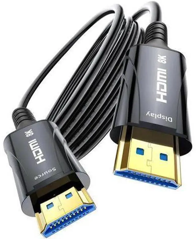 Main image of 20FT 8K Fiber Optic HDMI Cable, 48Gbps High Speed HDMI 2.1 Cord, 8K@60Hz 4K@120Hz HDR eARC HDCP 2.2&2.3, Compatible with Monitor Projector HDTV DVD Player