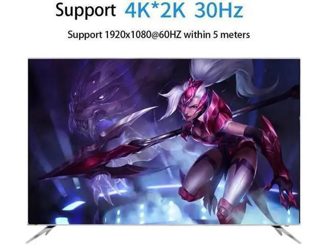Alt view image 2 of 7 - 4 Port HDMI KVM Switch 4K@30Hz 1080P@60Hz 4 in 1 Out HDMI USB KVM Switcher for PC Laptop Keyboard Mouse