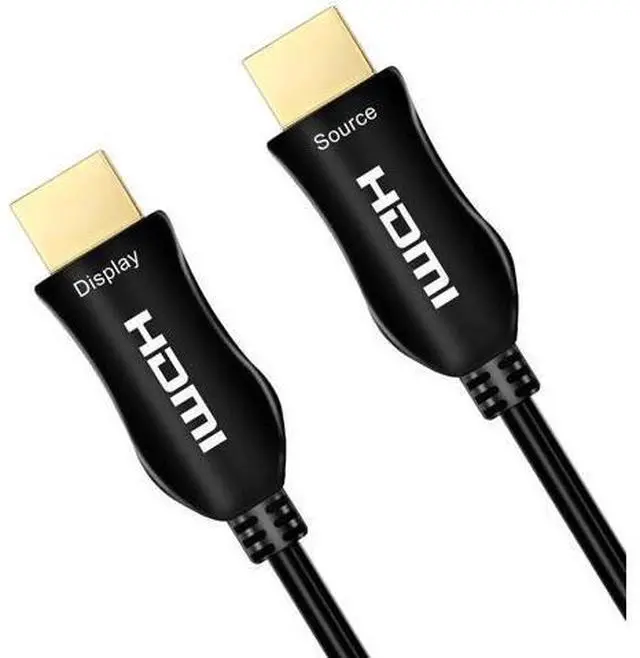 Alt view image 3 of 4 - 30Ft/10M 4K Fiber Optic HDMI Cable, 18Gbps Directional Active HDMI Cord, Supports 4K@60Hz HDR ARC HDCP 2.2 1440P@144Hz, Compatible with Apple TV PS4 Xbox