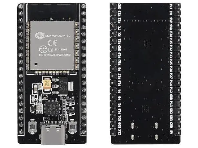 Alt view image 4 of 6 - 3pcs ESP32 ESP-32D Development Board, CP2102 USB-C 38Pin WiFi Bluetooth Dual Core Module Support STA AP STA+AP Mode