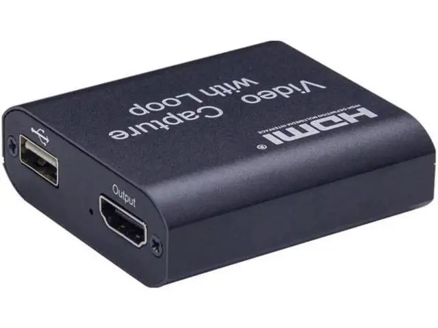 Alt view image 2 of 5 - HD Video Capture Card with Loop Out, New Arrival HDMI Video Grabber for PS4 Gaming DVD HD Camera Recording Live Streaming
