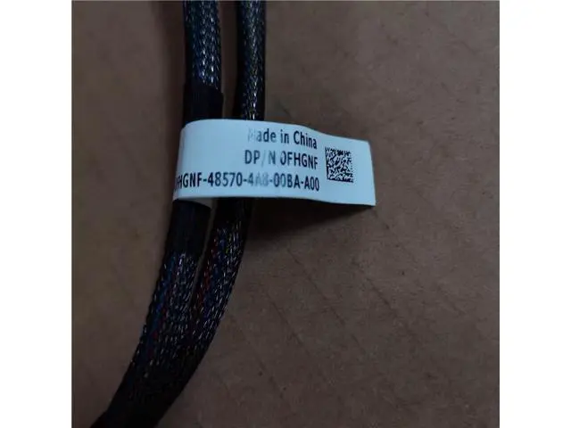 Alt view image 2 of 3 - 0FHGNF SAS RAID Cable for Dell PowerEdge R430, Mini SAS Hard Drive Backplane Cord with SATA Power Supply