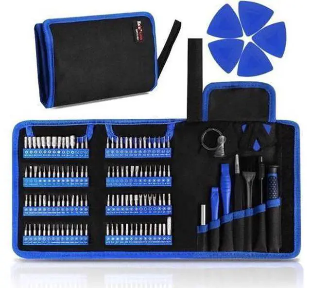 Main image of 126 in 1 Precision Screwdriver Set, Magnetic Repair Tool Kit with 111 Screwdriver Bits, Professional Electronics Repair Kit for Computer MacBook Laptop Tablet iPhone Xbox Game Console