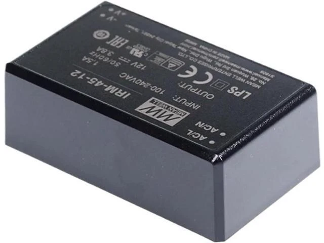 Alt view image 3 of 4 - IRM-30-24 Encapsulated Power Module, 110V/220V AC to 24V DC 1.3A 30W PCB-Mount Switching Power Supply PSU