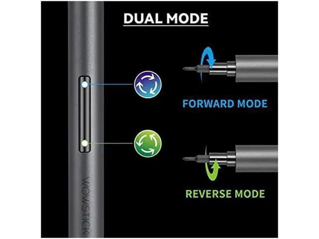 Alt view image 2 of 5 - 69 in 1 Wowstick 1F+ Mini Electric Screwdriver Set, Rechargeable Cordless Precision Screwdriver with 56 Magnetic Bits and LED Light for Phone Computer Laptop Toy Electronics Repair