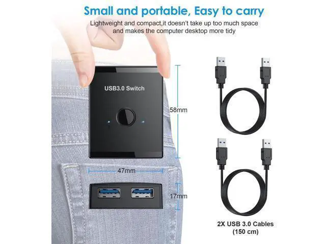 Alt view image 5 of 7 - USB 3.0 to IDE SATA Hard Drive Converter Adapter with USB 3.0 Switch for 2.5/3.5 Inch HDD SSD