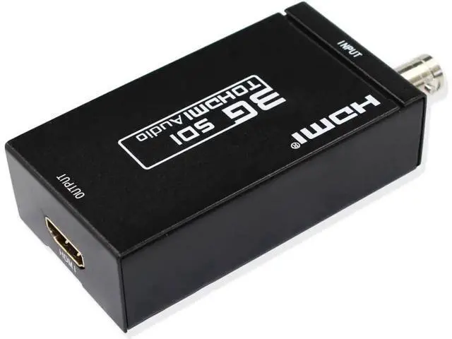 Alt view image 4 of 7 - Mini 3G-SDI to HDMI Converter Adapter, Support SD-SDI / HD-SDI / 3G-SDI Signal to HDMI Conversion