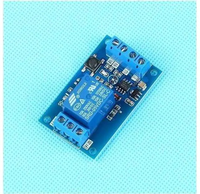 Main image of 10Pcs 5V Single Bistable Relay Module, Car Start Stop Modified Self-Locking Switch Module, Low Power Bistable Control Board for Automotive Modification