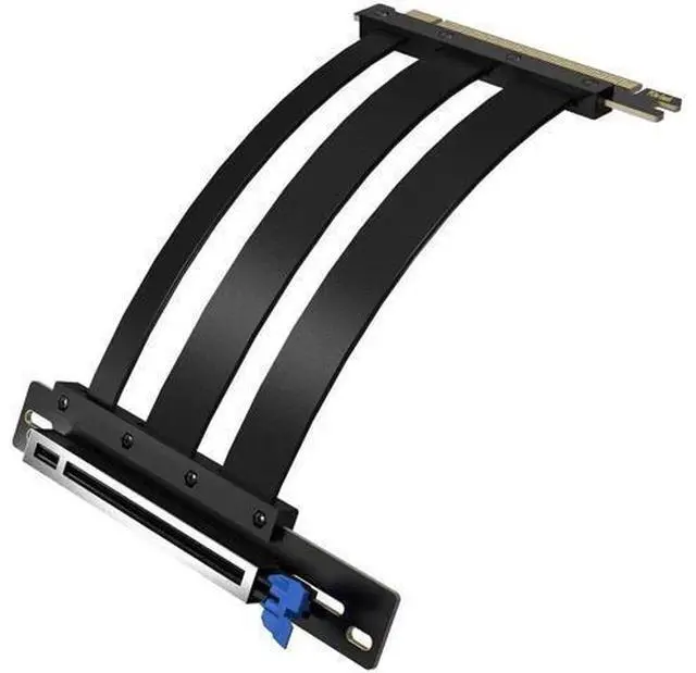 Main image of PCIe 5.0 GPU Riser Cable Gen 5 PCI-E X16 Extension Cable 200mm Compatible with RTX 4090 5090 RX 7900TX