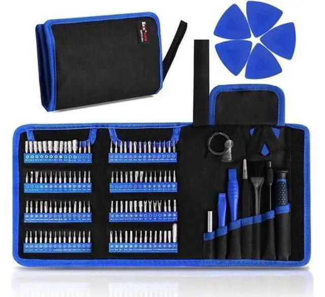 Main image of 126 in 1 Precision Screwdriver Set with 111 Bits, Magnetic Driver Kit Professional Electronics Repair Tool Kit for Computer, PC, MacBook, Laptop, Tablet, iPhone, Xbox, Game Console