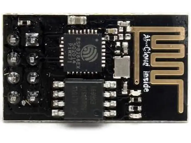 Alt view image 3 of 6 - 10Pcs Upgraded ESP-01 1M Flash WiFi Transceiver Wireless Module