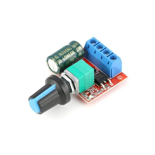 Alt view image 2 of 6 - 3Pcs 5V-28V DC Motor Speed Controller LED Dimmer PWM Module 5A Switch