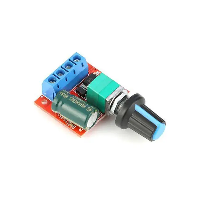Alt view image 3 of 6 - 3Pcs 5V-28V DC Motor Speed Controller LED Dimmer PWM Module 5A Switch