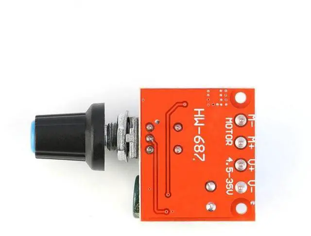 Alt view image 4 of 6 - 3Pcs 5V-28V DC Motor Speed Controller LED Dimmer PWM Module 5A Switch