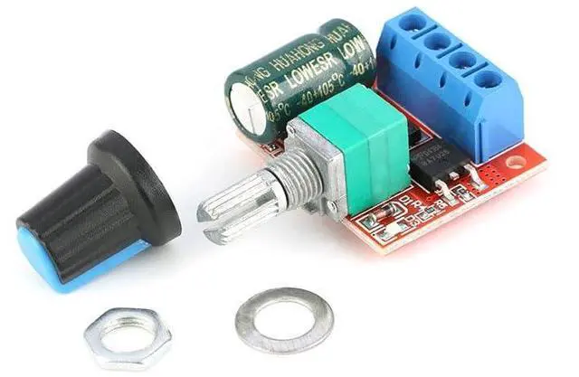 Alt view image 6 of 6 - 3Pcs 5V-28V DC Motor Speed Controller LED Dimmer PWM Module 5A Switch