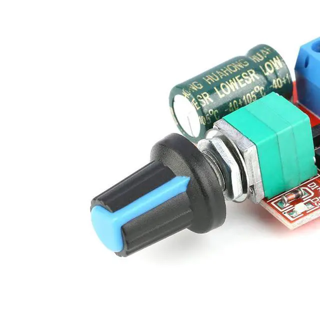 Alt view image 5 of 6 - 3Pcs 5V-28V DC Motor Speed Controller LED Dimmer PWM Module 5A Switch