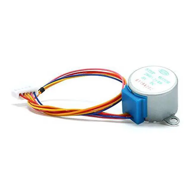 Alt view image 3 of 4 - 5Pcs 28BYJ-48 5V Stepper Motor, 4-Phase 5-Wire Geared Motor