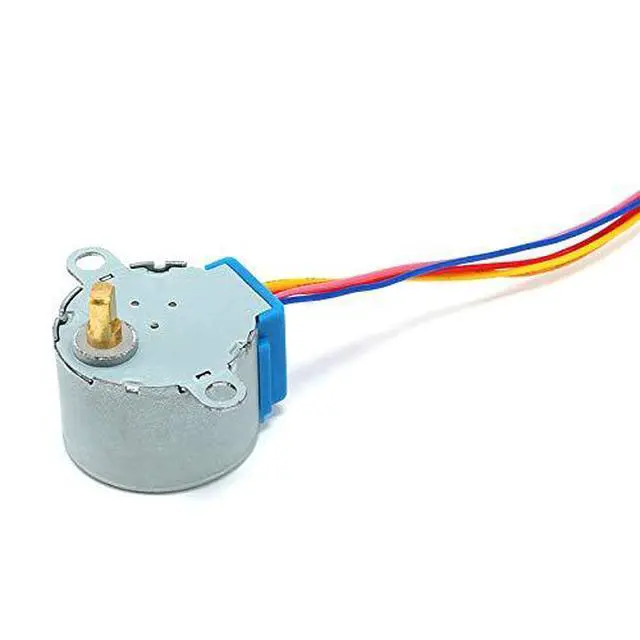 Alt view image 4 of 4 - 5Pcs 28BYJ-48 5V Stepper Motor, 4-Phase 5-Wire Geared Motor