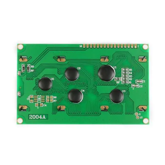 Alt view image 5 of 5 - 1Pc 2004A 20x4 LCD Display Module J204A 5V Yellow-Green Character Screen