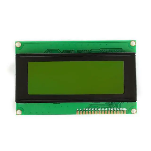 Alt view image 4 of 5 - 1Pc 2004A 20x4 LCD Display Module J204A 5V Yellow-Green Character Screen