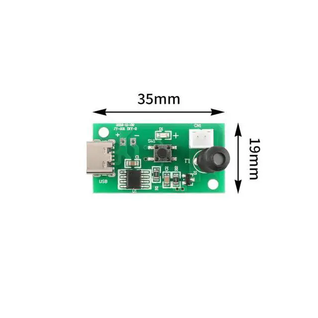 Alt view image 6 of 6 - 3Pcs Type-C USB Spray Humidifier Module Integrated Driver Circuit Board