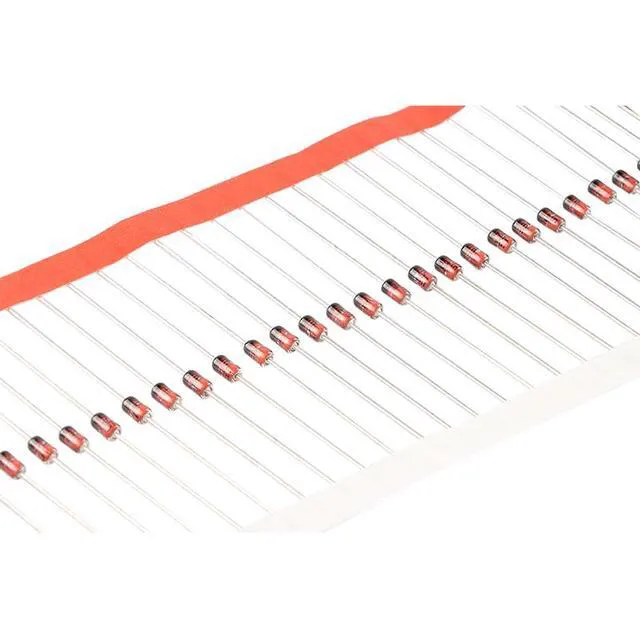 Alt view image 3 of 3 - 100Pcs 1N4733A Zener Diodes - 1W 5.1V DO-204AL Efficiency Diode for Power Rectification, 1N4733 1 Watt 5.1 Volt DO-41 Package for Electronics