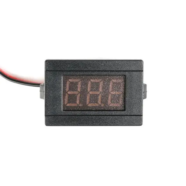Alt view image 2 of 2 - 2Pcs 0.36" DC Voltmeter Module, 4.5-120V 2-Wire LED Digital Voltage Meter