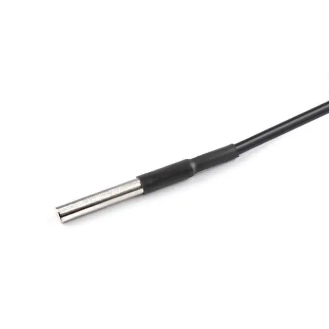 Alt view image 3 of 4 - 2Pcs Waterproof PT100 Temperature Sensor Probe Stainless Steel Temp Sensor