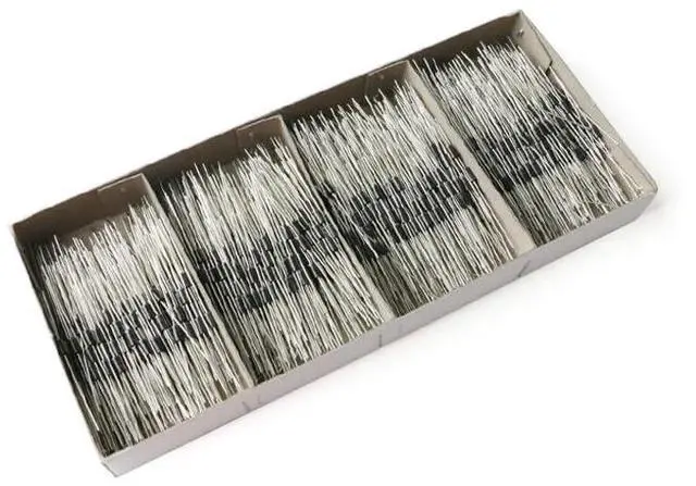 Alt view image 2 of 4 - 150Pcs 1N4007 Rectifier Diodes - 1A 1000V Efficiency Silicon Diode for Power Rectification, DO-41 Package for Electronics