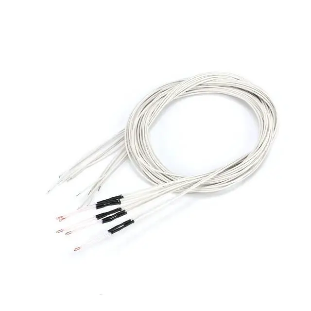 Alt view image 2 of 6 - 10Pcs 3D Printer NTC Thermistor 100K 3950 1% Single-Ended Temperature Sensor