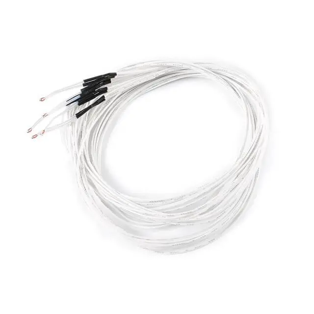 Alt view image 5 of 6 - 10Pcs 3D Printer NTC Thermistor 100K 3950 1% Single-Ended Temperature Sensor