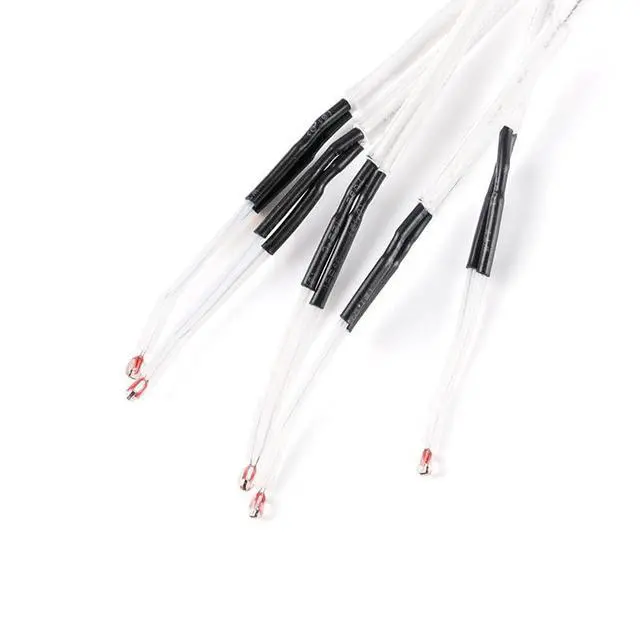 Alt view image 6 of 6 - 10Pcs 3D Printer NTC Thermistor 100K 3950 1% Single-Ended Temperature Sensor